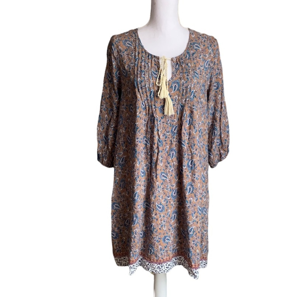 Kori America Multicolored Boho Dress size Medium